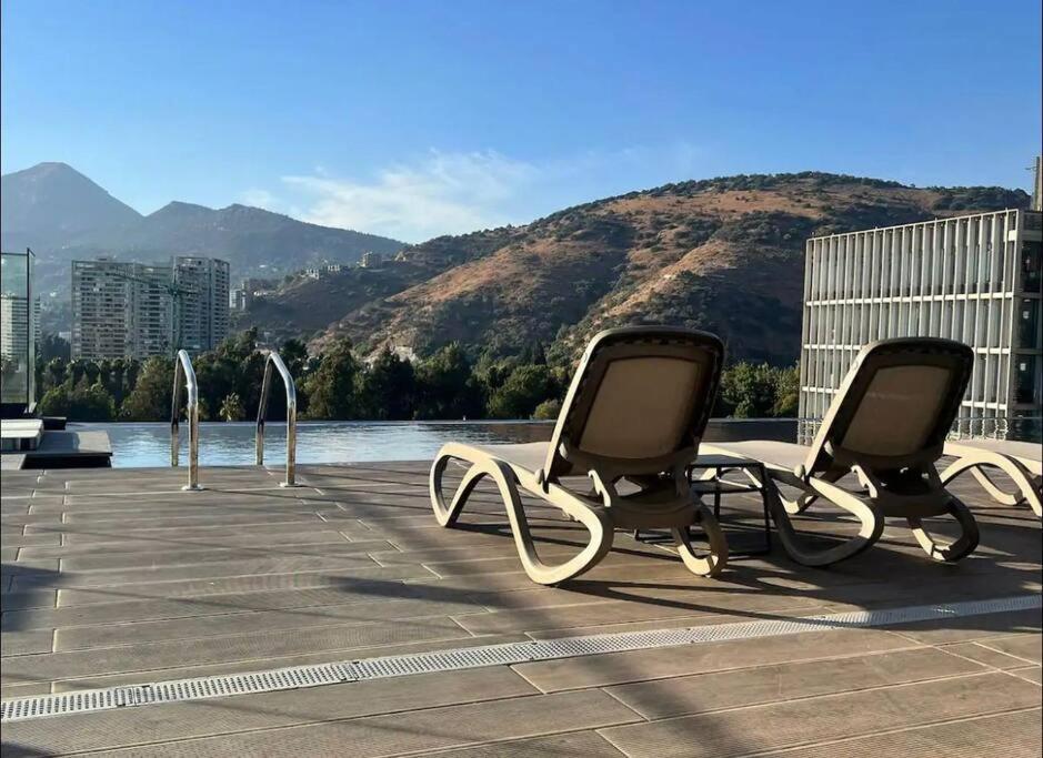 Estudio En Estoril Cercano A Principales Centros De Ski 산티아고 외부 사진